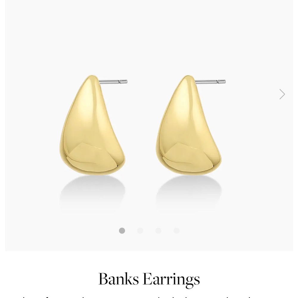 Gorjana Banks Teardrop Earrings